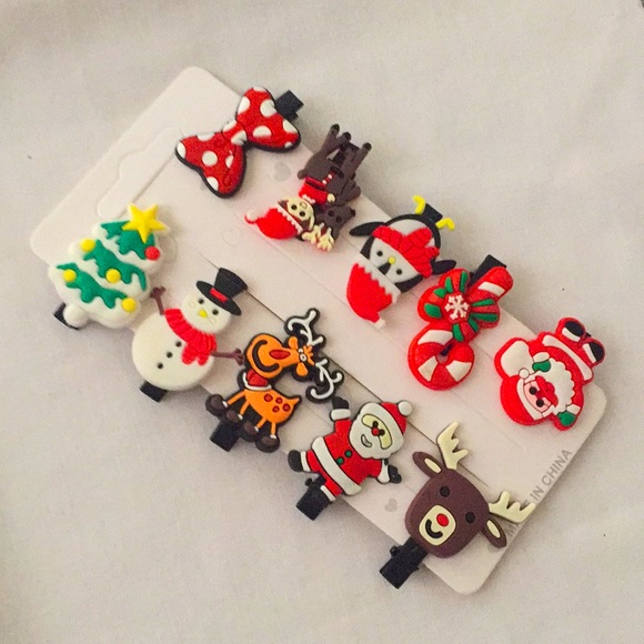 ๐50% OFF/3+...10pcs set Children's Christmas Hairclips - Picture 6 of 15
